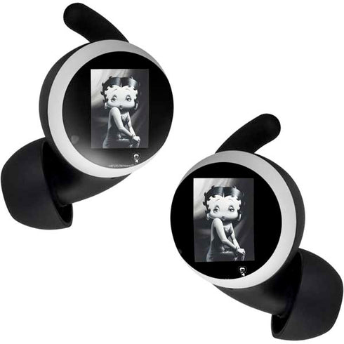 Betty Boop Black and White Google Pixel Buds Skin